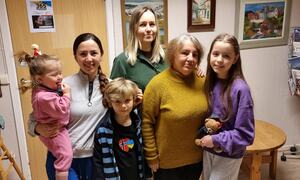 Ukrainere som er bosatt i Tjeldsund