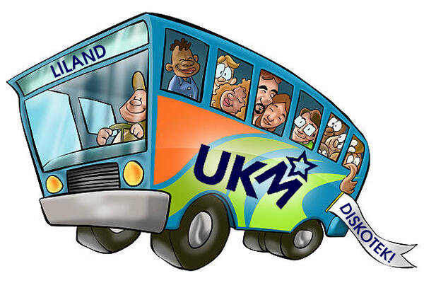 Illustrasjon UKM buss