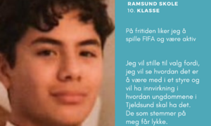 Valgkandidat Ungdomsrådet