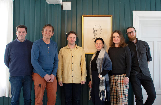 Børre Johansen, John Stephen, Eivin Winsvold, Kristin Green, Ingebjørg Garnes, Aleksander Rongved