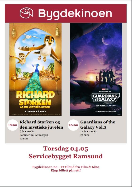 Richard Storken og den mystiske juvelen & Guradians of the Galaxy Vol.3