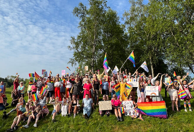 Folk feier Pride