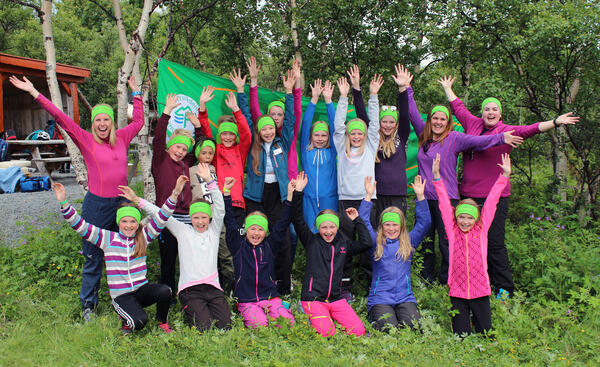 Friluftsskole gruppebilde