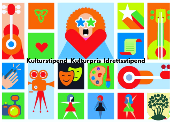 Illustrasjon med ulike kunstuttrykk.