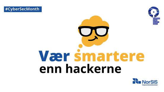 Tekst: Vær smartere enn hackerne