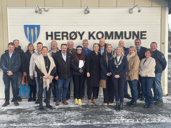 Kommunestyret i Herøy kommune 2023-2027.