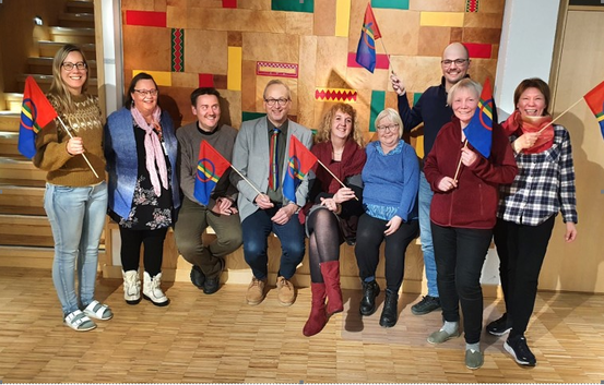 Bilde av arrangementskomiteen for 6.februar i Evenes og Tjeldsund kommune