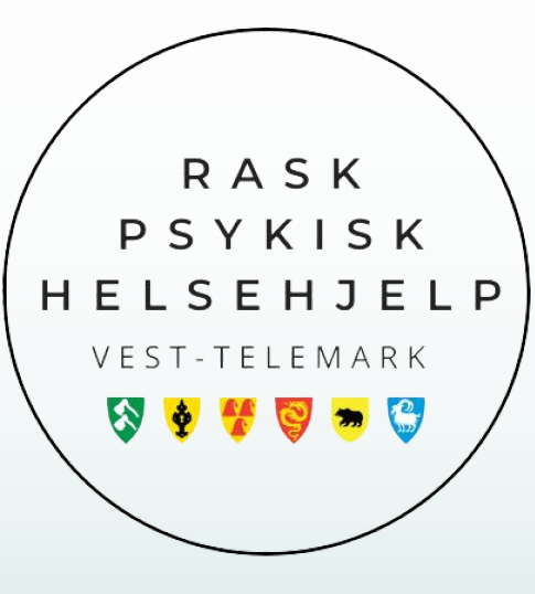 Logo til Rask psykisk helsehjelp Vest-Telemark