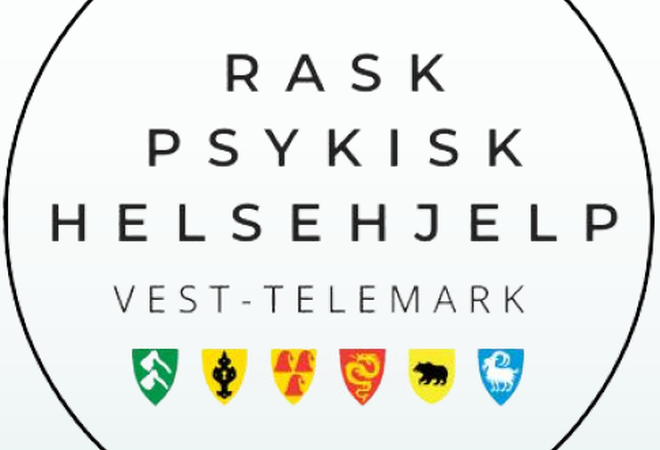 Logo til Rask psykisk helsehjelp Vest-Telemark