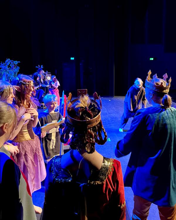 Frå førestilling under Teaterfestivalen 2024. Foto: Trond L. Onarheim