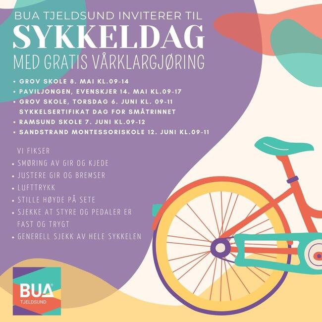 Plakat sykkeldag