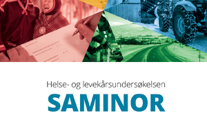 Plakat med logo SAMINOR, www.saminor.no