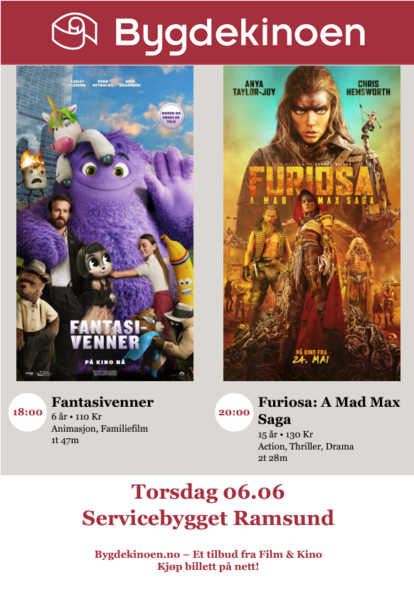 Fantasi Venner og Furiosa: A Mad Max Saga