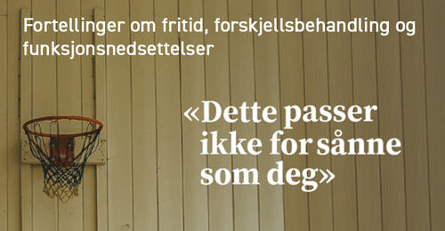 Ingressbilde til artikkel om boka dette passer ikke for sånne som deg