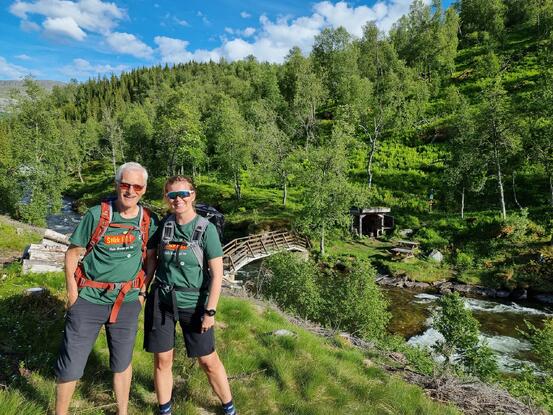 Bilde av Gunnar Lund og Thale Rasmussen