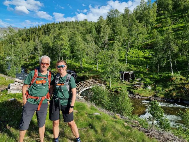 Bilde av Gunnar Lund og Thale Rasmussen