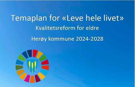 Ilklustrasjonsbilde for Temaplan for hele livet i Herøy kommune 2024-2028.