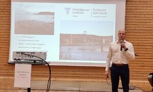 Ordfører presenterer Tjeldsund kommune