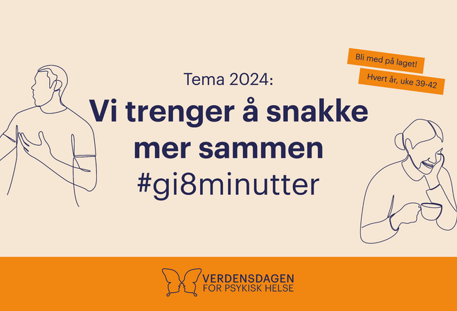 Plakat Vi trenger å snakke mer sammen