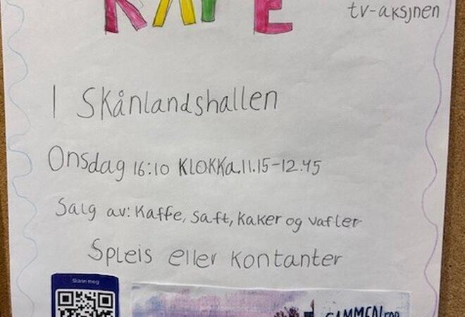 Kafé på Skånland skole