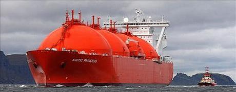 MT Arctic Princess LNG-tankskip. Foto: Allan Klo MT Arctic Princess LNG-tankskip. Foto: Allan Klo