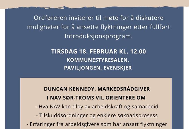 Invitasjon - Er du arbeidsgiver i Tjeldsund?