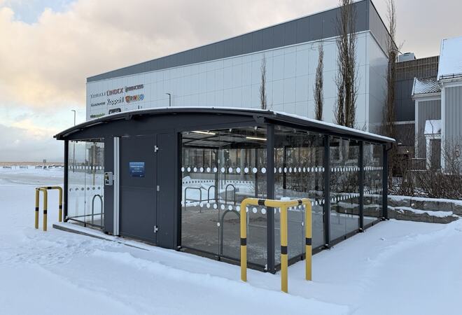 Sykkelparkering sentrum