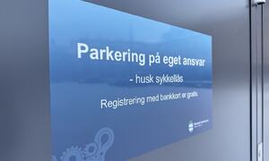 Sykkelparkering sentrum