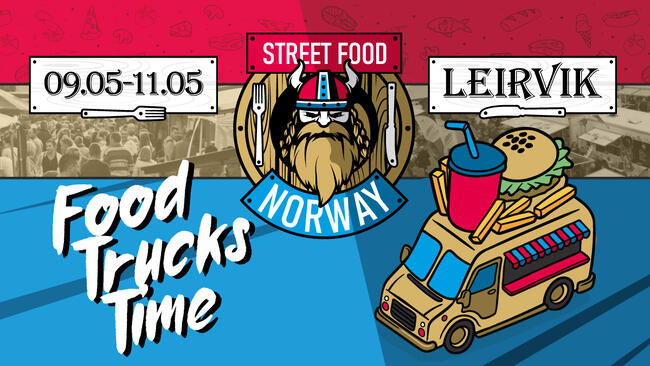 Bilete av plakat for food truck festival