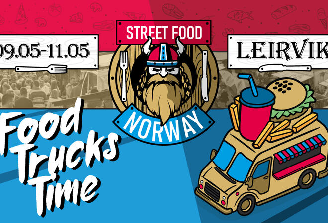 Bilete av plakat for food truck festival