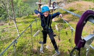 Fra aktivitet Høyt og lavt i Krokstrand