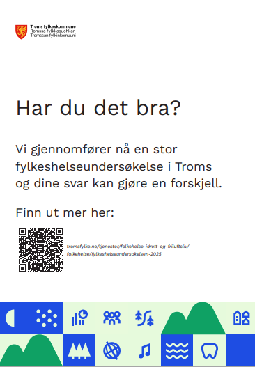 Plakat med QR kode