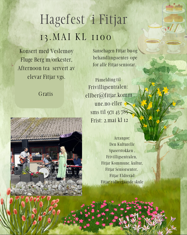 Hagefest i Fitjar