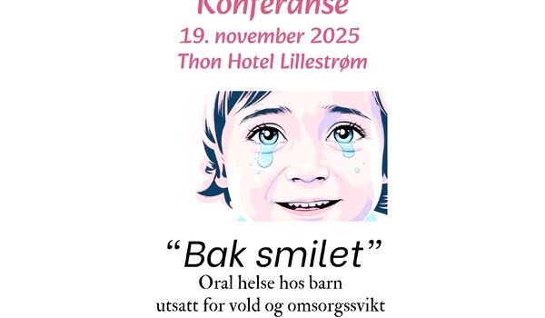 Illustrasjon av barn som smiler med tårer i øynene