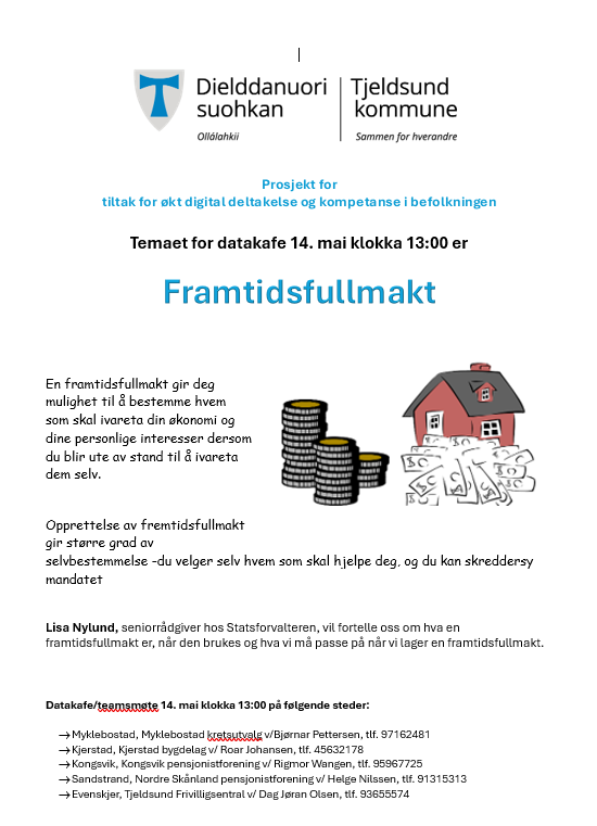 Plakat med samme tekst som i artikkelen.