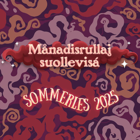 Logo for sommerles på lulesamisk