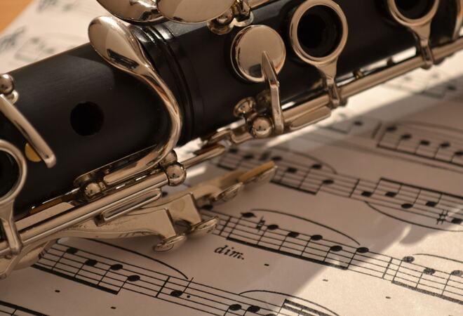 Klarinett og noter