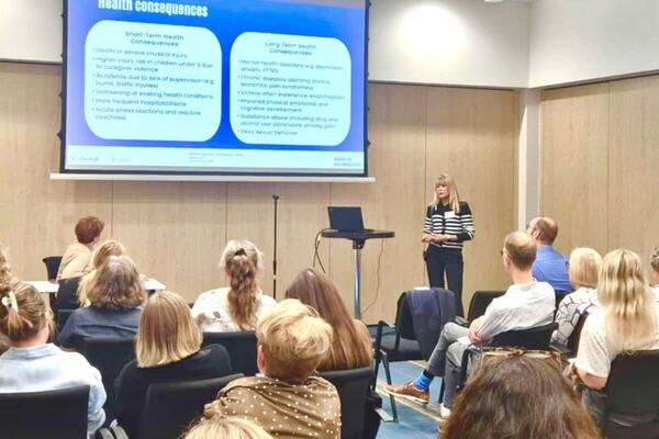 Ewa Hovden på konferansen NFBO