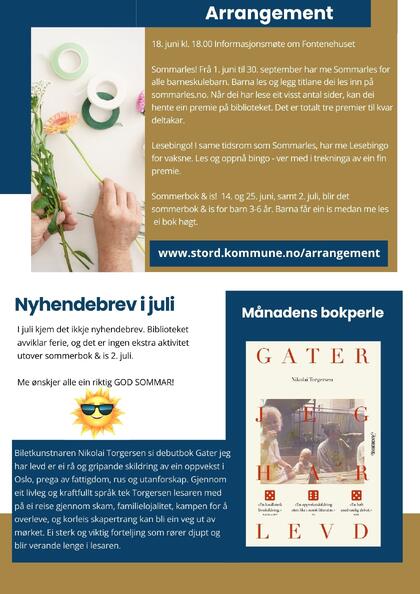 Nyhendebrev for Juni (side 2 av 2)