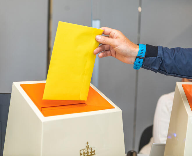 Foto: Valgdirektoratet