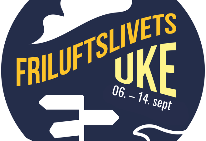 Friluftslivets uke, logo med dato