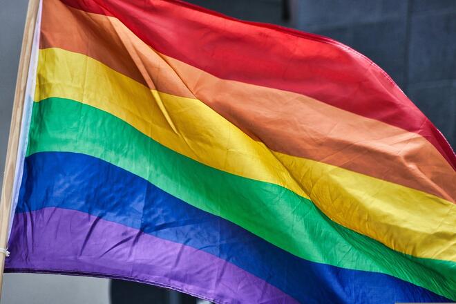 Fleirfarga flagg - pride flagg