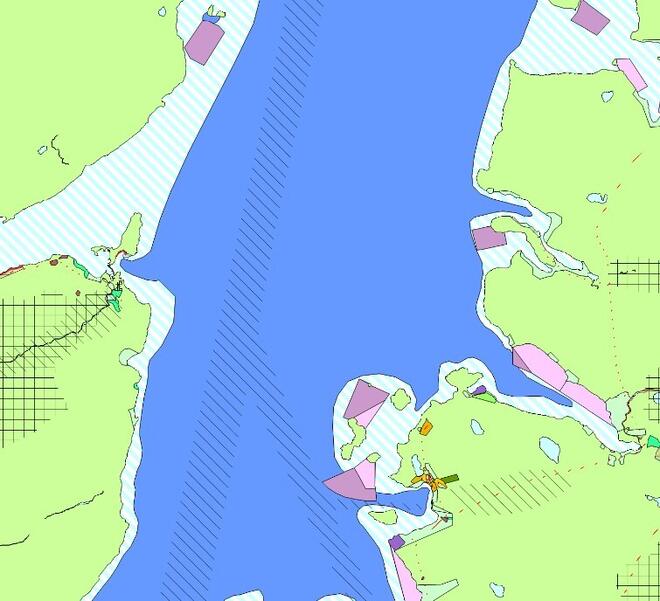 Utsnitt av kommuneplanens arealdel