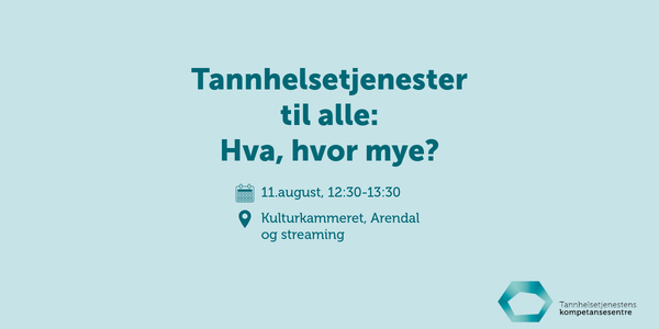 Plakat om arrangement 11. august
