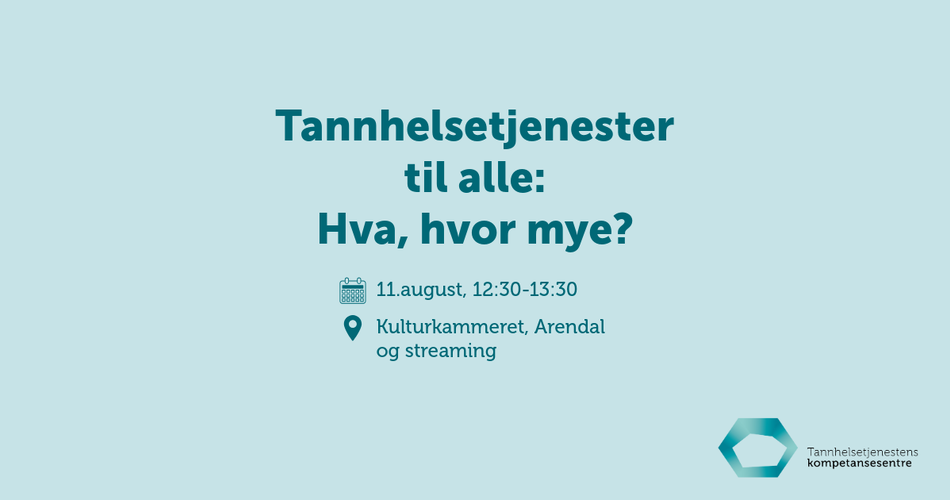 Plakat om arrangement 11. august