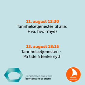 Informasjon om arrangementer under Arendalsuka 2025