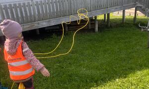 Bilde barn med lasso