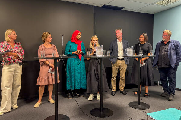 Paneldebatt 13. august. Foto: TkRogaland