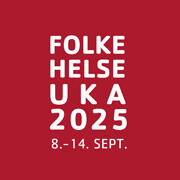 Folkehelseuka 2025 logo med dato
