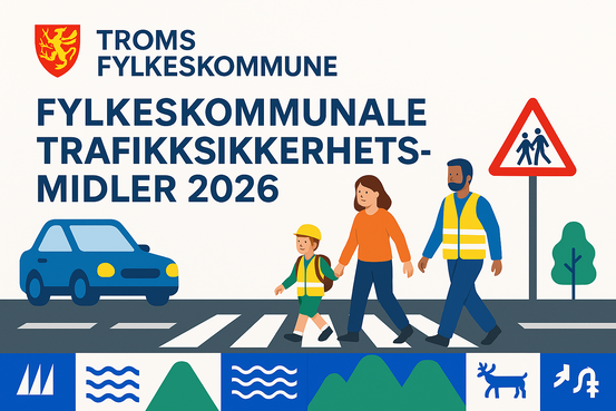 Illustrasjon trafikksikkerhetsmidler